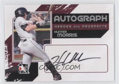 2011 In the Game Heroes and Prospects - Autographs - Full Body Silver #A-HM - Hunter Morris /390