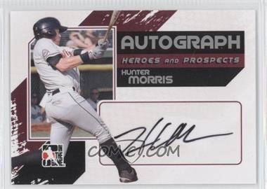 2011 In the Game Heroes and Prospects - Autographs - Full Body Silver #A-HM - Hunter Morris /390