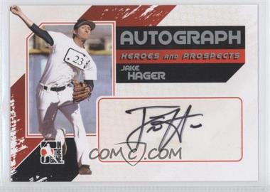 2011 In the Game Heroes and Prospects - Autographs - Full Body Silver #A-JHA - Jake Hager /390