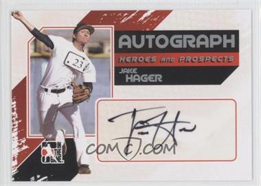 2011 In the Game Heroes and Prospects - Autographs - Full Body Silver #A-JHA - Jake Hager /390