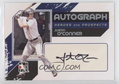 2011 In the Game Heroes and Prospects - Autographs - Full Body Silver #A-JO - Justin O'Conner /390