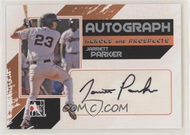 2011 In the Game Heroes and Prospects - Autographs - Full Body Silver #A-JP - Jarrett Parker /390