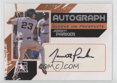 2011 In the Game Heroes and Prospects - Autographs - Full Body Silver #A-JP - Jarrett Parker /390