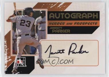 2011 In the Game Heroes and Prospects - Autographs - Full Body Silver #A-JP - Jarrett Parker /390