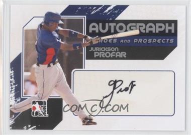 2011 In the Game Heroes and Prospects - Autographs - Full Body Silver #A-JPR - Jurickson Profar /390