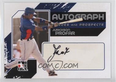 2011 In the Game Heroes and Prospects - Autographs - Full Body Silver #A-JPR - Jurickson Profar /390