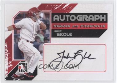 2011 In the Game Heroes and Prospects - Autographs - Full Body Silver #A-JS - Jake Skole /390