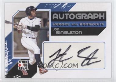 2011 In the Game Heroes and Prospects - Autographs - Full Body Silver #A-JSI - Jonathan Singleton /390