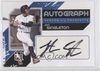 2011 In the Game Heroes and Prospects - Autographs - Full Body Silver #A-JSI - Jonathan Singleton /390