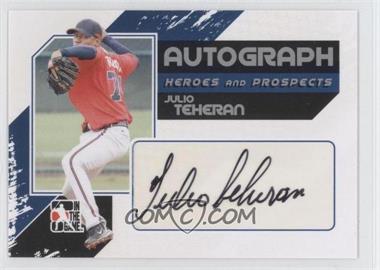 2011 In the Game Heroes and Prospects - Autographs - Full Body Silver #A-JTE - Julio Teheran /390