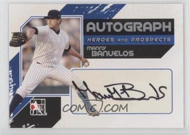 2011 In the Game Heroes and Prospects - Autographs - Full Body Silver #A-MB - Manny Banuelos /390