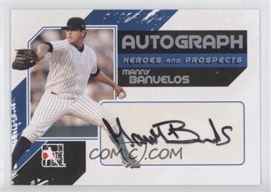 2011 In the Game Heroes and Prospects - Autographs - Full Body Silver #A-MB - Manny Banuelos /390