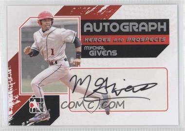 2011 In the Game Heroes and Prospects - Autographs - Full Body Silver #A-MG - Mychal Givens /390