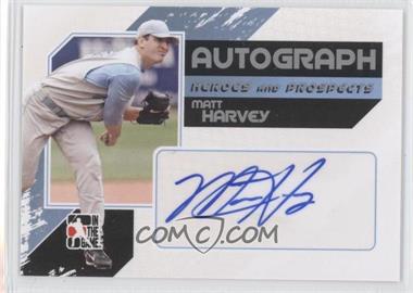 2011 In the Game Heroes and Prospects - Autographs - Full Body Silver #A-MH - Matt Harvey /390