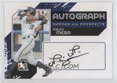 2011 In the Game Heroes and Prospects - Autographs - Full Body Silver #A-MME - Melky Mesa /390