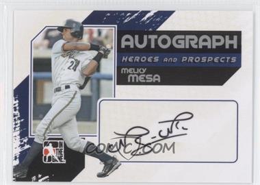 2011 In the Game Heroes and Prospects - Autographs - Full Body Silver #A-MME - Melky Mesa /390