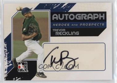 2011 In the Game Heroes and Prospects - Autographs - Full Body Silver #A-TR - Trevor Reckling /390