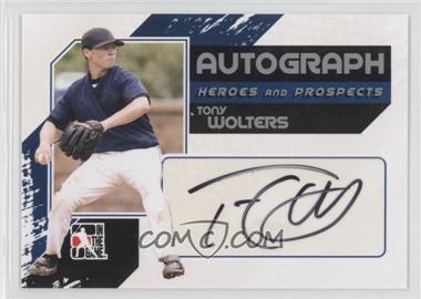2011 In the Game Heroes and Prospects - Autographs - Full Body Silver #A-TW - Tony Wolters /390