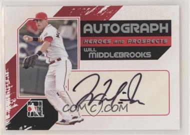 2011 In the Game Heroes and Prospects - Autographs - Full Body Silver #A-WM - Will Middlebrooks /390