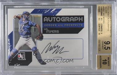 2011 In the Game Heroes and Prospects - Autographs - Full Body Silver #A-WMY - Wil Myers /390 [BGS 9.5 GEM MINT]