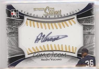 2011 In the Game Heroes and Prospects - Between the Seams - Gold Stitch #BTS-AV - Arodys Vizcaino /19