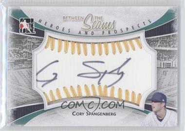 2011 In the Game Heroes and Prospects - Between the Seams - Gold Stitch #BTS-CSP - Cory Spangenberg /19