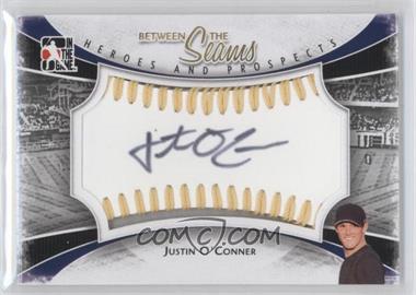 2011 In the Game Heroes and Prospects - Between the Seams - Gold Stitch #BTS-JO - Justin O'Conner /19