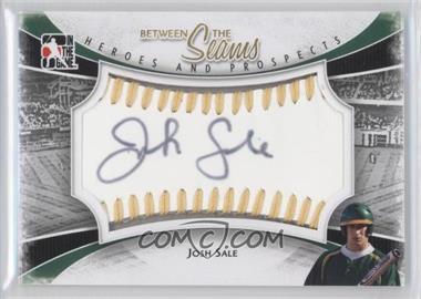 2011 In the Game Heroes and Prospects - Between the Seams - Gold Stitch #BTS-JSL - Josh Sale /19
