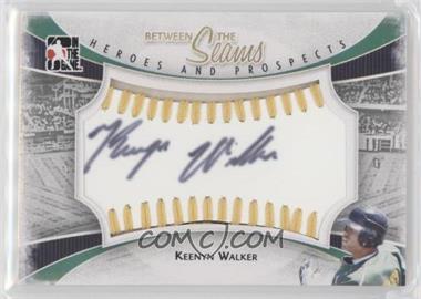2011 In the Game Heroes and Prospects - Between the Seams - Gold Stitch #BTS-KW - Keenyn Walker /19