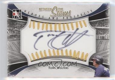 2011 In the Game Heroes and Prospects - Between the Seams - Gold Stitch #BTS-TW - Tony Wolters /19