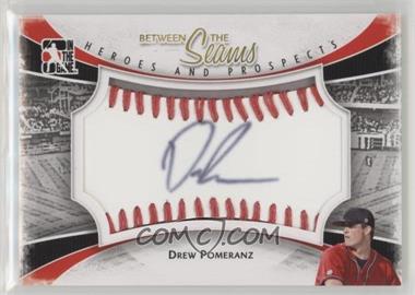2011 In the Game Heroes and Prospects - Between the Seams - Red Stitch #BTS-DP - Drew Pomeranz /30
