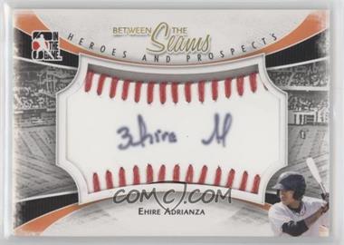 2011 In the Game Heroes and Prospects - Between the Seams - Red Stitch #BTS-EA - Ehire Adrianza /30