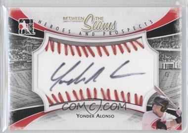 2011 In the Game Heroes and Prospects - Between the Seams - Red Stitch #BTS-YA - Yonder Alonso /30