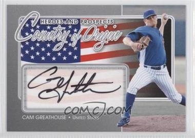 2011 In the Game Heroes and Prospects - Country of Origin - Silver #COO-CG - Cam Greathouse /40