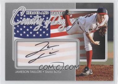 2011 In the Game Heroes and Prospects - Country of Origin - Silver #COO-JT - Jameson Taillon /40