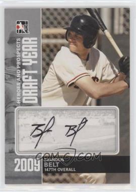 2011 In the Game Heroes and Prospects - Draft Year - Silver #DY-BB - Brandon Belt /39