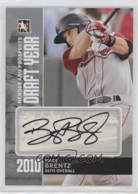 2011 In the Game Heroes and Prospects - Draft Year - Silver #DY-BBR - Bryce Brentz /39