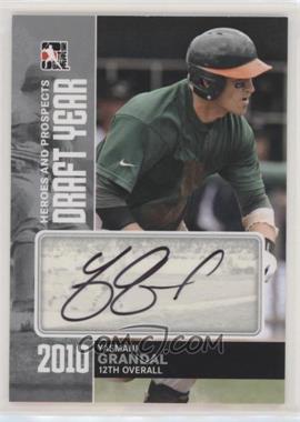 2011 In the Game Heroes and Prospects - Draft Year - Silver #DY-YG - Yasmani Grandal /39