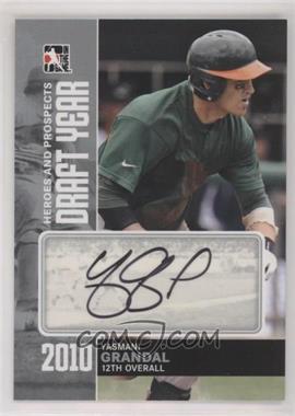 2011 In the Game Heroes and Prospects - Draft Year - Silver #DY-YG - Yasmani Grandal /39