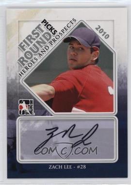 2011 In the Game Heroes and Prospects - First Round Picks - Silver #FRP-ZL - Zach Lee /14