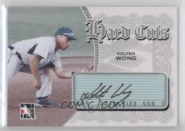 2011 In the Game Heroes and Prospects - Hard Cuts - Silver #HC-KWO - Kolten Wong /24