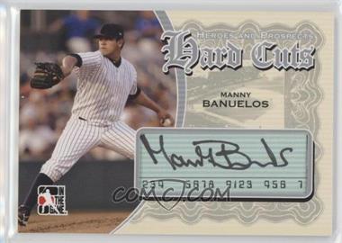 2011 In the Game Heroes and Prospects - Hard Cuts - Silver #HC-MB - Manny Banuelos /24
