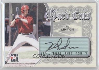 2011 In the Game Heroes and Prospects - Hard Cuts - Silver #HC-TL - Ty Linton /24