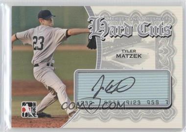 2011 In the Game Heroes and Prospects - Hard Cuts - Silver #HC-TM - Tyler Matzek /24