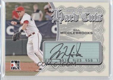 2011 In the Game Heroes and Prospects - Hard Cuts - Silver #HC-WMI.1 - Will Middlebrooks /24