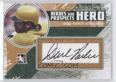 2011 In the Game Heroes and Prospects - Hero Autographs #HA-DP - Dave Parker /80