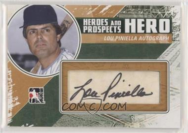 2011 In the Game Heroes and Prospects - Hero Autographs #HA-LP - Lou Piniella /80 [EX to NM]