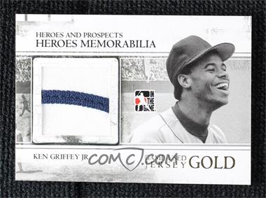 2011 In the Game Heroes and Prospects - Heroes Memorabilia - Gold Jersey #HM-23 - Ken Griffey Jr. /10