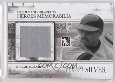 2011 In the Game Heroes and Prospects - Heroes Memorabilia - Silver Jersey #HM-18 - Reggie Jackson /160