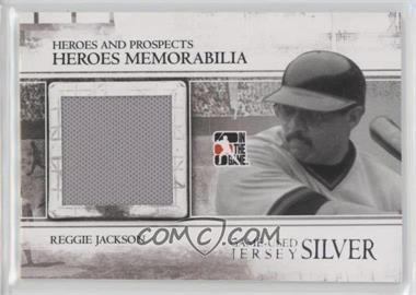 2011 In the Game Heroes and Prospects - Heroes Memorabilia - Silver Jersey #HM-18 - Reggie Jackson /160